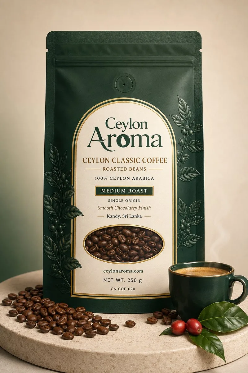 Ceylon Classic Coffee — Roasted Beans