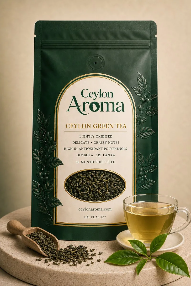 Ceylon Green Tea Gun Powder