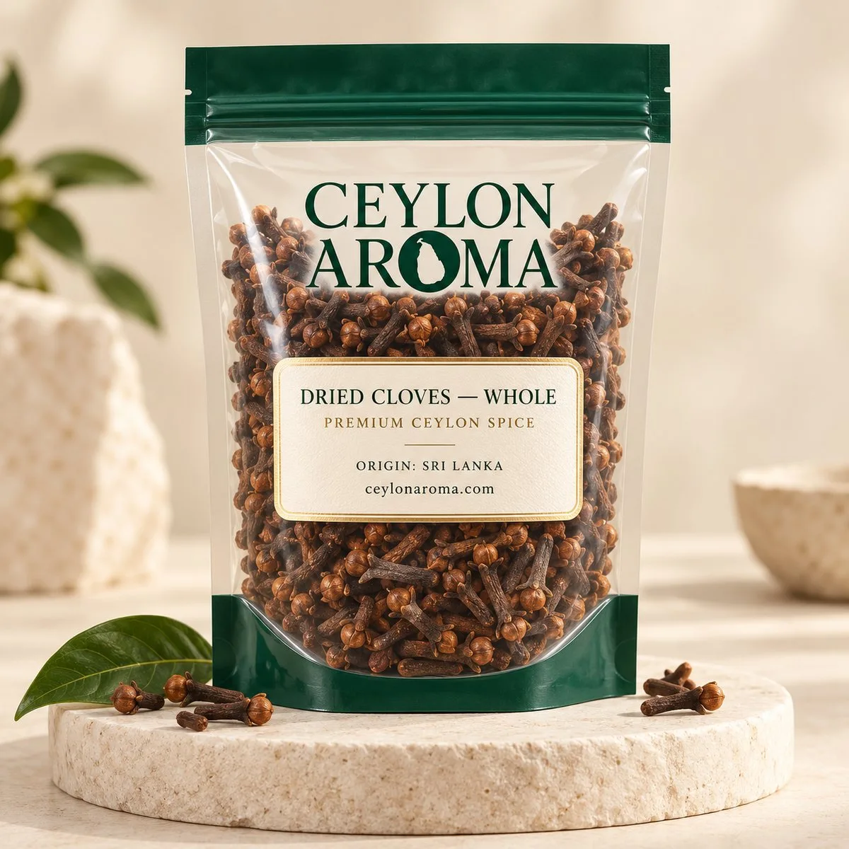 Ceylon True Cloves — Whole Bag